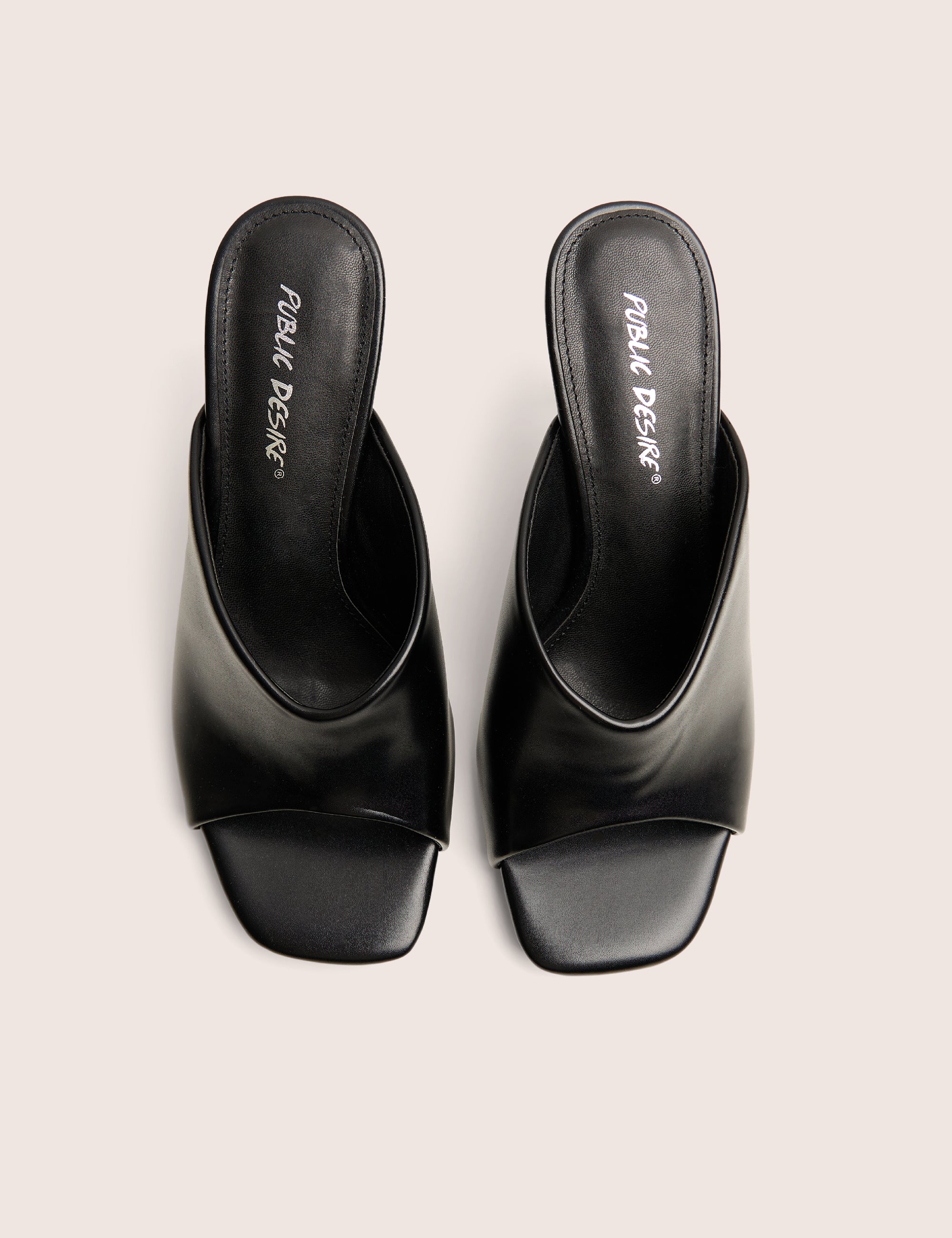 J'adore Black Mule Heels - Image 2