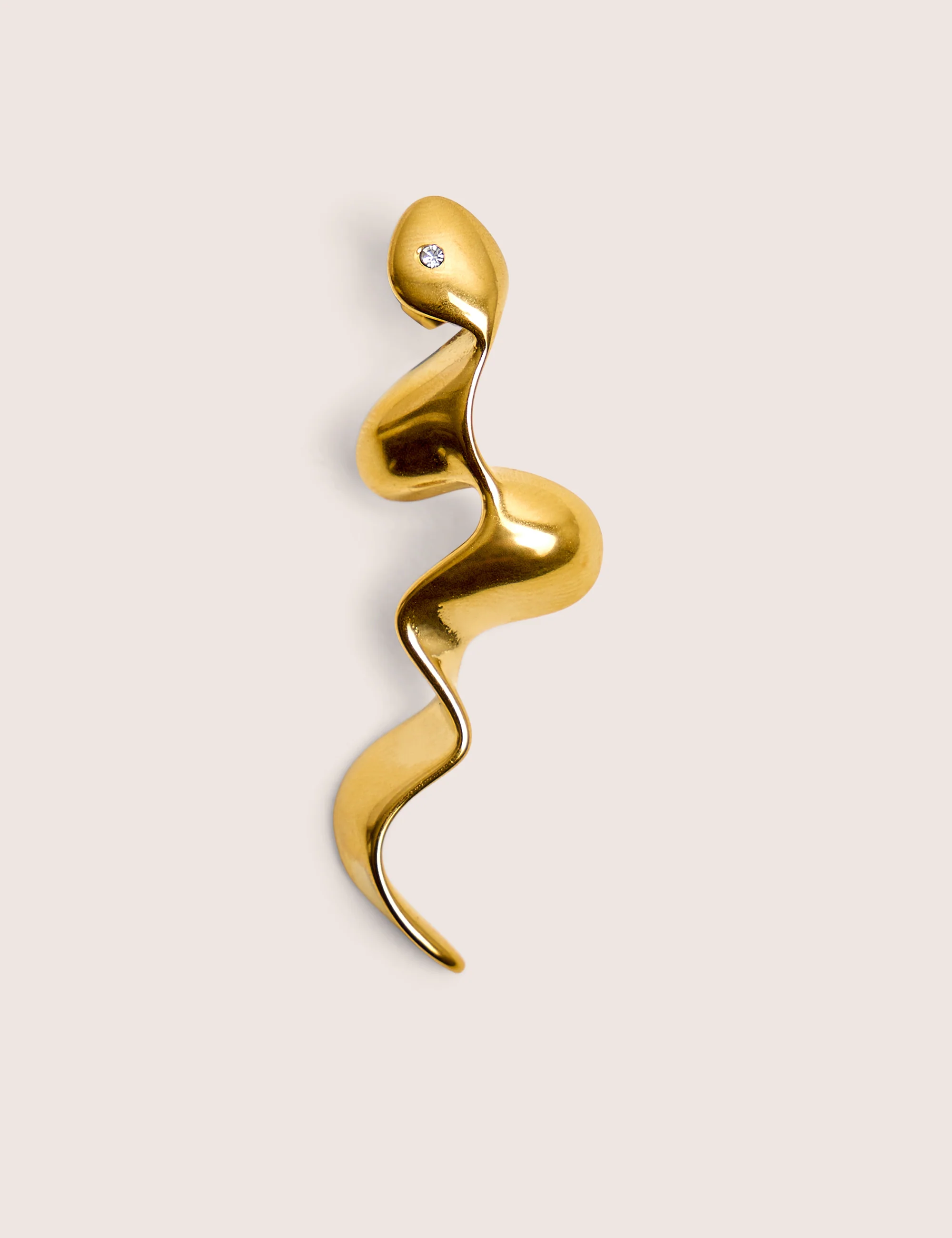 Abstract Swirl Earrings - Image 2