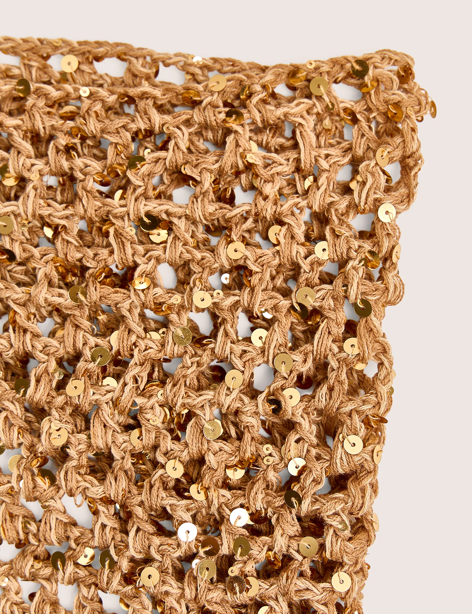Crochet Bandana in Gold - Image 4