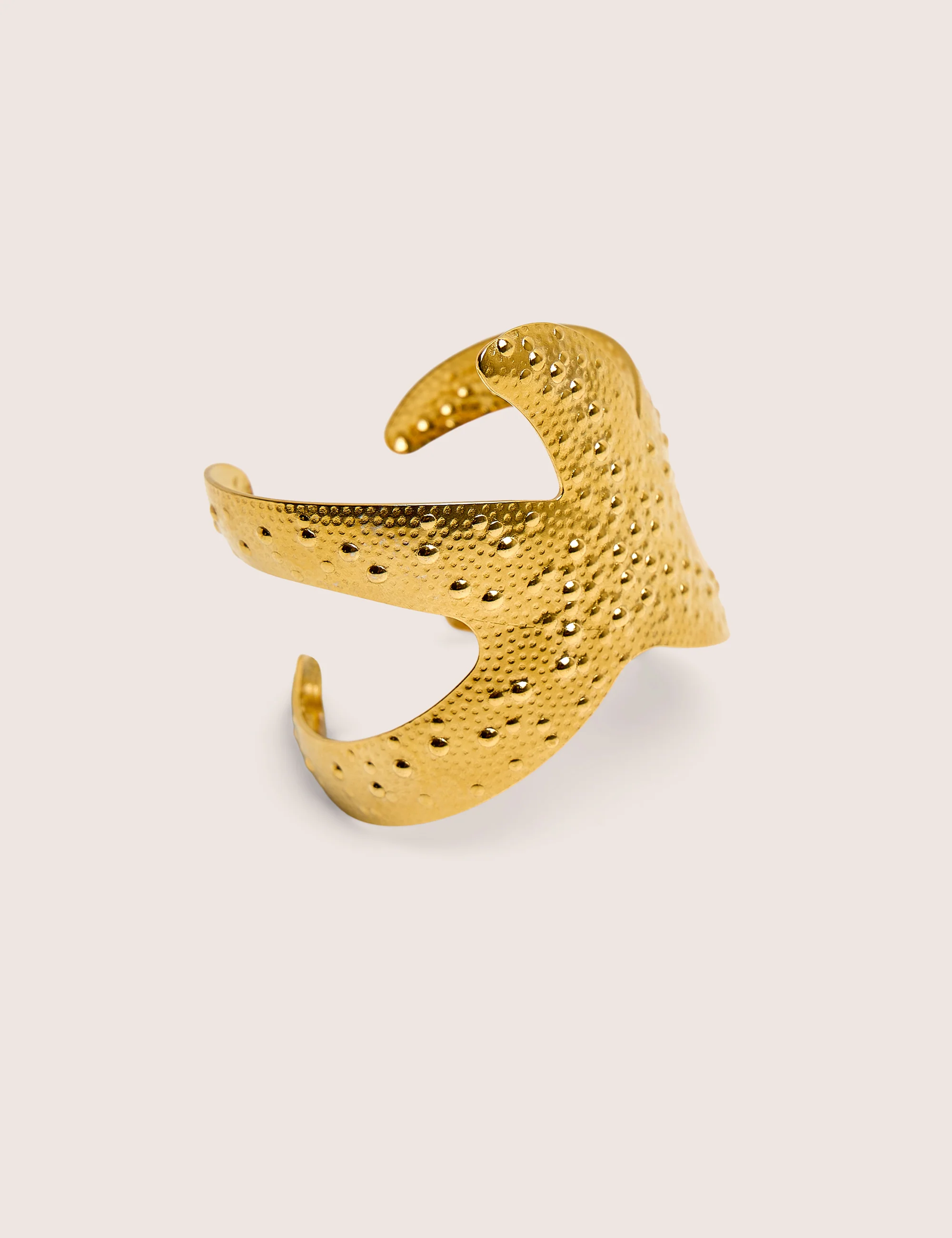 Public Desire Starfish Adjustable Cuff in Gold - Image 2
