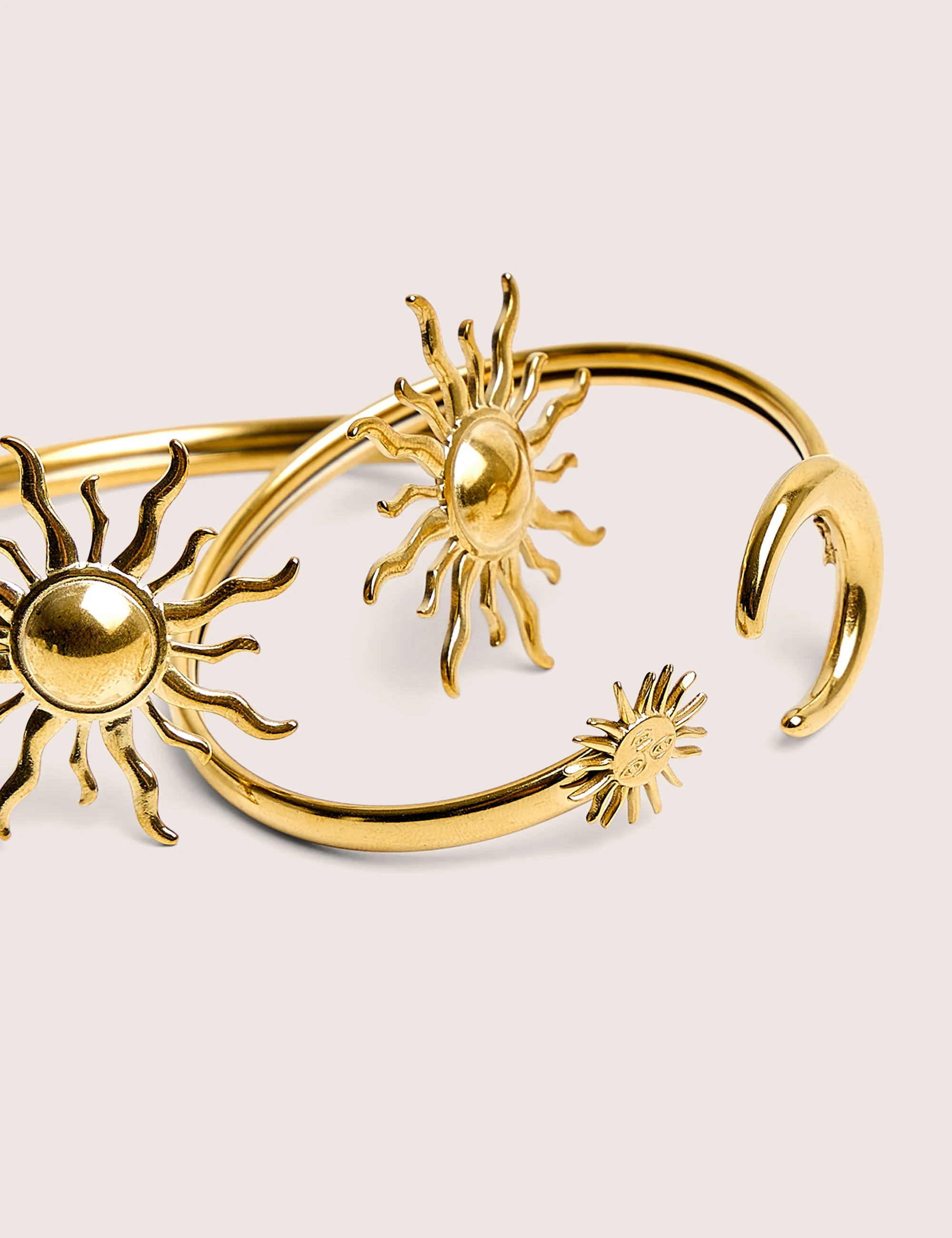 Sunshine and Moon Pair of Bangles - Image 4