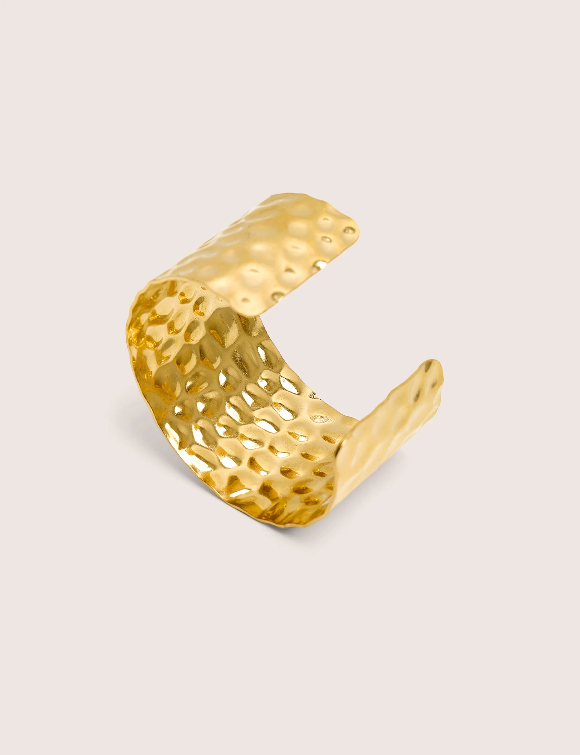 Textured Gold Plated Cuff - Image 2